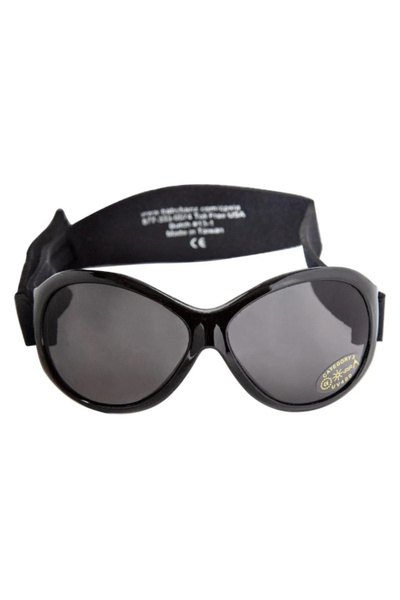 Banz Ochelari de soare pentru copii, 2-5 ani, Retro, Negri
