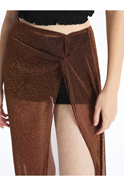 LC Waikiki Glittery Women's Pareo with Elastic Waist (S4)