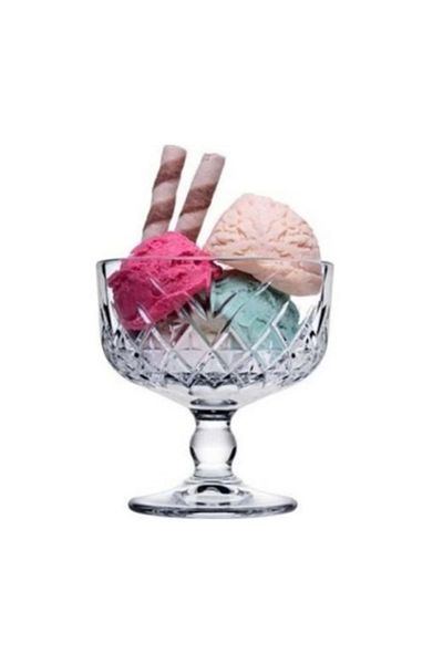 Paşabahçe 440211 Timeless Footed Ice Cream Cup 2 Li 250 Cc