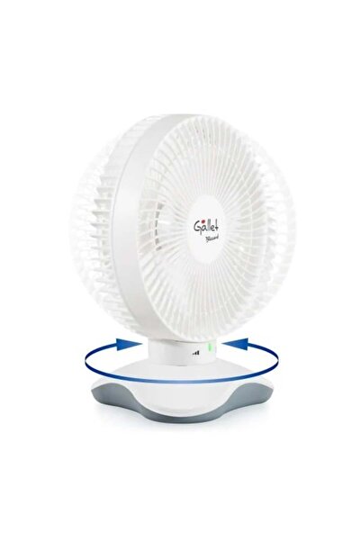 GALLET Ventilator de birou VEN6 Blizzard, 15 cm, 3 viteze, oscilatie, 5 W, alimentare prin cablu USB