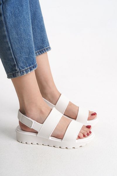 Riccon Avkiasha Women's Sandals 001230   White