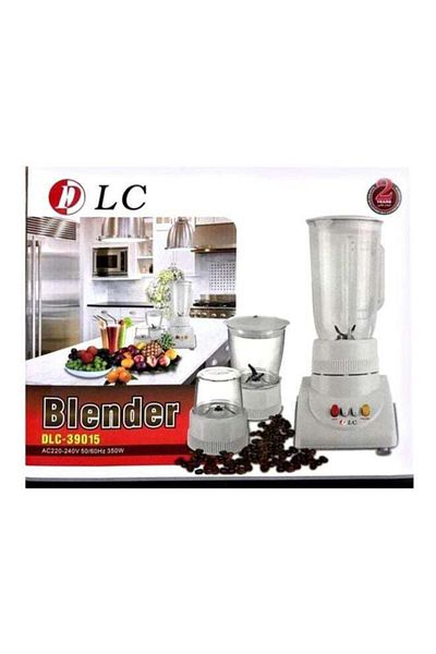DLC 3-In-1 Electric Blender 1.25 L 350 W DLC-39015 White/Clear
