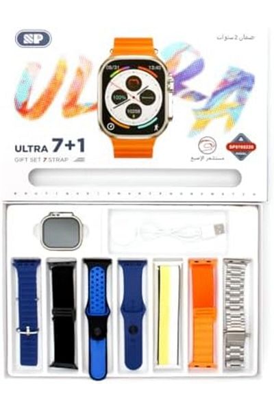 SP ISNUP Isnup Sp Smart Watch By For Kids, Men & Women – 5 Straps, Charger, Case, Heart Rate Tracker