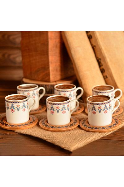 Bambum Dibek 6-Person Coffee Cup Set