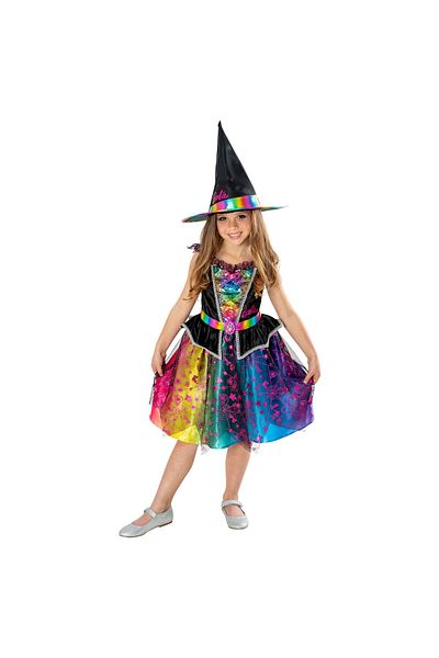 Barbie Barbie witch costume for girls 7-8 years old 122-128 cm