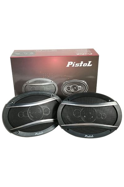 Generic Car Speakers 2 Pcs Set 6 x 9 Coaxial 5 Way Speaker For Stereo Audio Video Player 600W 5 Way