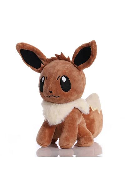 babyfoxx لعبة Eevee Pokédex 23 سم من القطيفة الناعمة – مجسم بوكيمون مستورد عالي الجودة، هدية