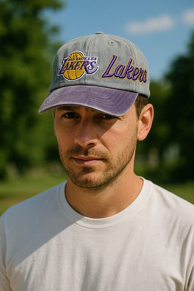 LAGRANZE Los Angeles Lakers Embroidered Men's Nba Hat