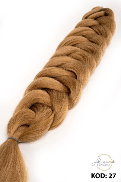 Alona Cosmetic ألونا شعر صناعي تجديل أفريقي رغوة العسل بني 100 جرام