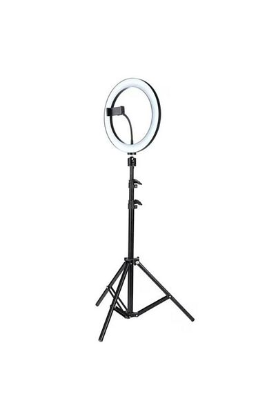 NEXTLY Lampa Circulara Profesionala Ring Light Led, , Diametru 26cm, Lumina Calda/rece/neutra, 9