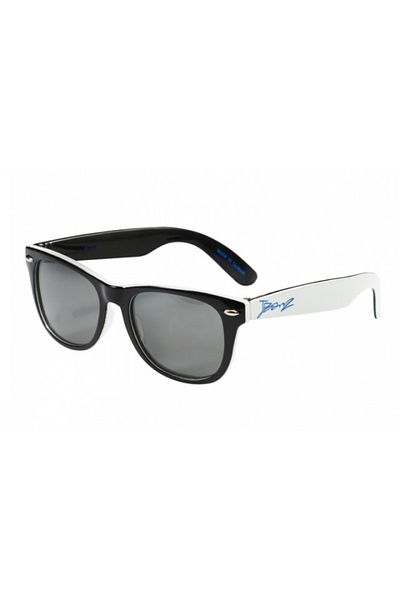 Banz Ochelari de soare pentru copii, J-Banz, 4-10 ani, culoare dublă, alb/negru