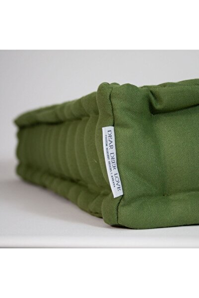 Dear Deer Love Pine Biscuit Cushion - French Mattress Linen