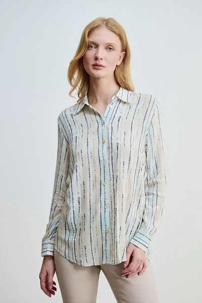 Gusto Seria Blue Shirtless: Model de linie cu textura moale