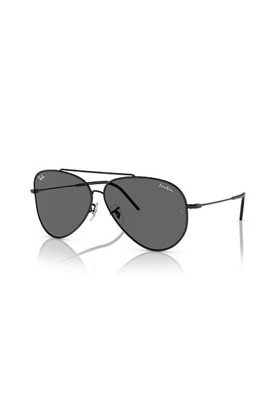 Ray-Ban Ray Ban Unisex Pilot Aviator Reverse Sunglasses- Rb R0101s - Lense Size:62mm - Black