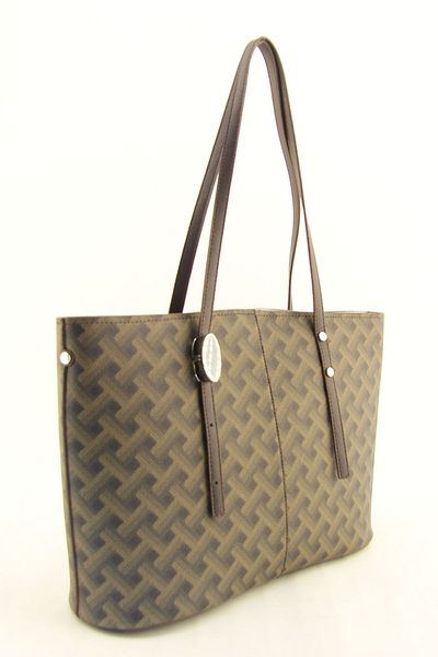 HNB Women's Brown Printed Large Shoulder Bag