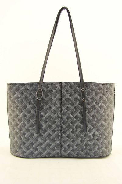 HNB Women's Black Printed Large Shoulder Bag