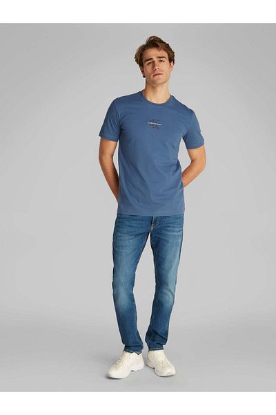 Calvin Klein Monologo Men's Blue T-Shirt