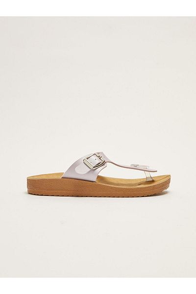 LC Waikiki Buckle Detailed Flip Flops Women's Slippers (S2)