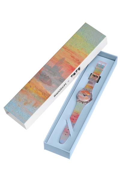 Swatch Turner's Scarlet Sunset So28z700 Kol Saati
