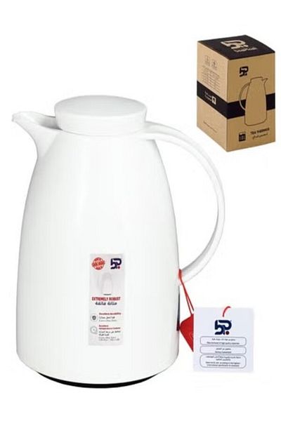 BP COMPANY Basra Thermos Tea and Coffee White 1 Liter