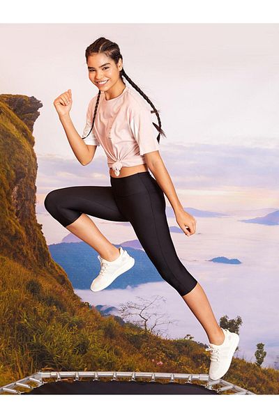 LC Waikiki Leggings sport drepte pentru femei cu talie elastică (S2)
