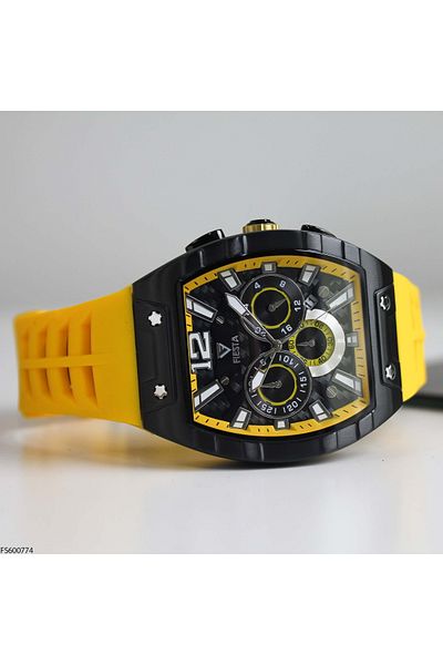 Fiesta Fs 600774   Men's Wrist Watch with Silicone Cord