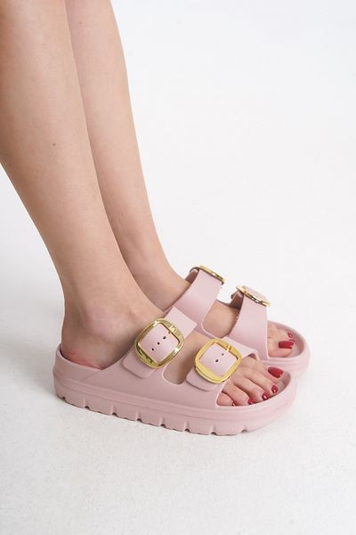 Riccon Teflaema Women's Slippers 001222   Powder