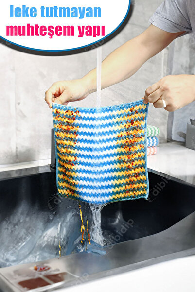 CMT 💦Üçlü Mikrofiber Temizlik Bezi