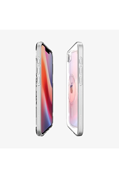 Spigen Liquid Crystal MagFit for iPhone 16e case cover (2025) [MagSafe compatible] - Clear White