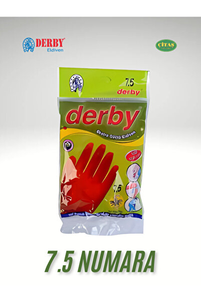 ÇİTAŞ DERBY D-100 7.5 NUMARA LATEKS EKSTRA GÜÇLÜ GENEL AMAÇLI NAYLON BULAŞIK ...