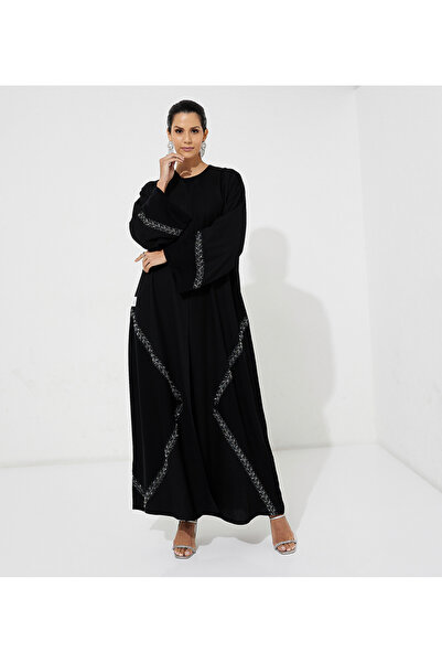 Rosette Abaya Black FCS Silver
