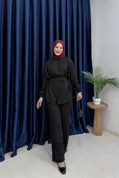 lurex moda Premium Button Suit
