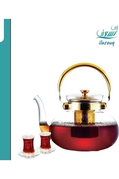 DLC 1.4L Glass Teapot with FilterDLC-36234
