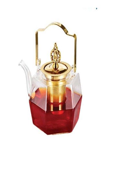 DLC -36282 Heat Resistant Glass Teapot Set 1300ML