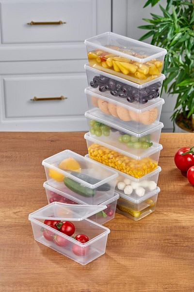 ALPY E TRADE 20 Pieces (500 ml) |   Airtight, Freezer & Microwave Compatible Meat and Food Storage Container