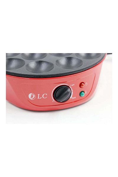 DLC Mini Pancake Maker 750.0 W BA031 Red
