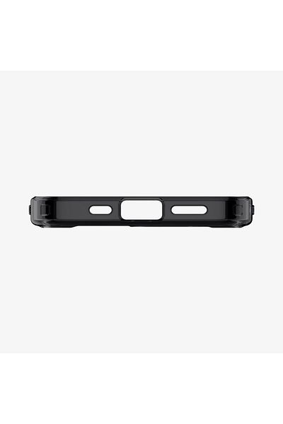 Spigen Ultra Hybrid MagFit for iPhone 16E case cover [MagSafe compatible] (2025) - Zero One Black