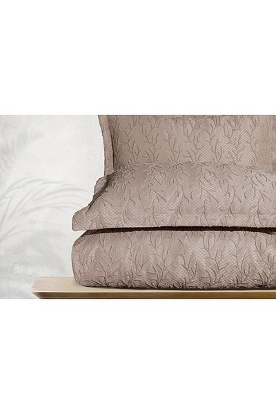 HUZUR ÇEYİZ Irina Terra 3 Piece Double Bedspread Set