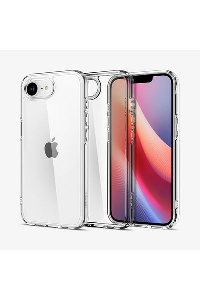Spigen Ultra Hybrid designed for iPhone 16e case cover (2025) - Crystal Clear