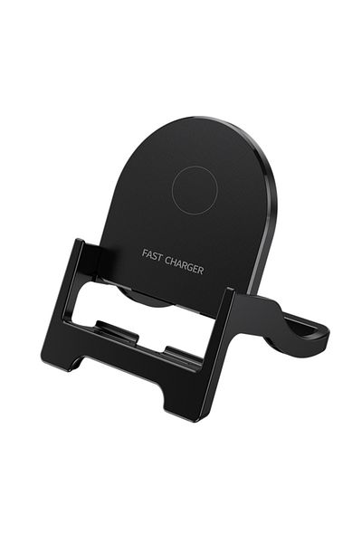 REDz Accessories Suport de birou Flexi Charge, încărcare wireless, detașabil, negru