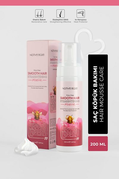 Native Base Keratin Hair Mousse Care 200 ml