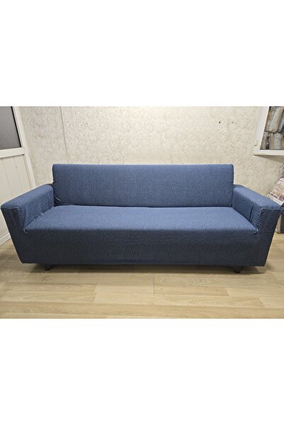 Rişte Home Canapea elastică cu model de bare 3 3 1 1, husă pentru scaun, set ...