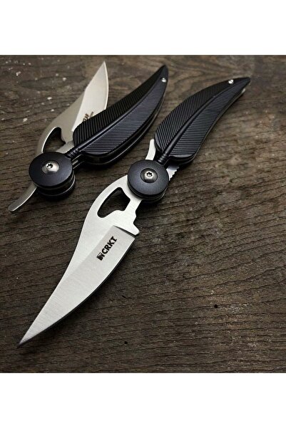 John Connely Paslanmaz Çelik Kaliteli Model Tüy Görünümlü Çakı - 19 Cm