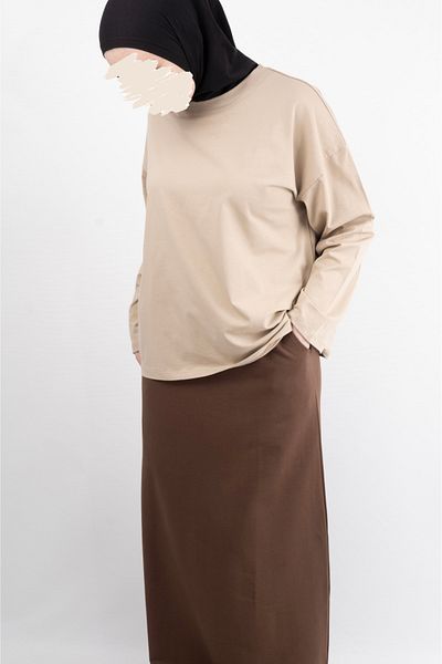 Vauva ΒΑΜΒΑΚΙ ΜΑΚΡΥΜΑΝΙΚΟ OVERSIZE 25542
