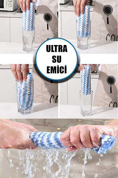 CMT 💦Üçlü Mikrofiber Temizlik Bezi