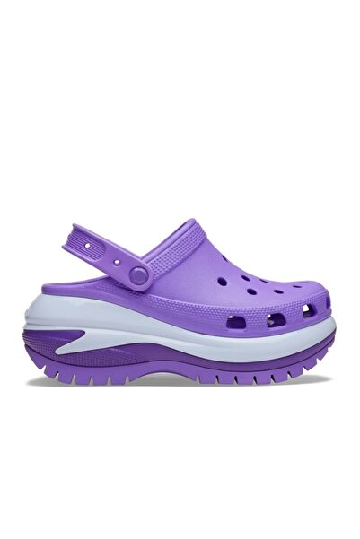 Crocs Classic Mega Crush Platform Kadın Mor Terlik