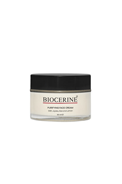 BIOCERINE كريم بيوسيرين لتنقية الوجه بخلاصة الجوجوبا والصبار والليمون ٥٠ مل