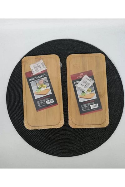 Alp 0042 Oil Pot Bottom Bamboo Square 23X12 cm