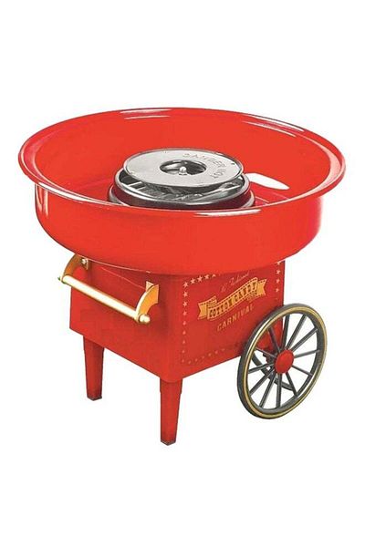 DLC Cotton Candy Maker 450W 450.0 W 57.05566928.17 Red/Silver