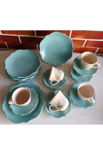 Keramika 18 Parça Pasta Takımı